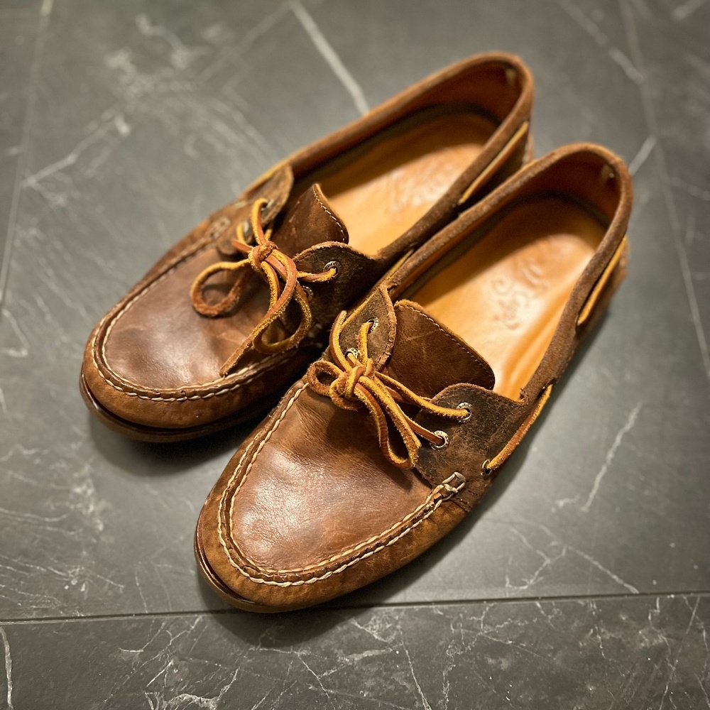 Sperry Men's Gold a/O 2-Eye Boat Shoe